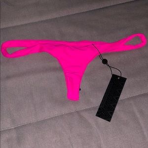 Stone fox hot pink bikini bottoms